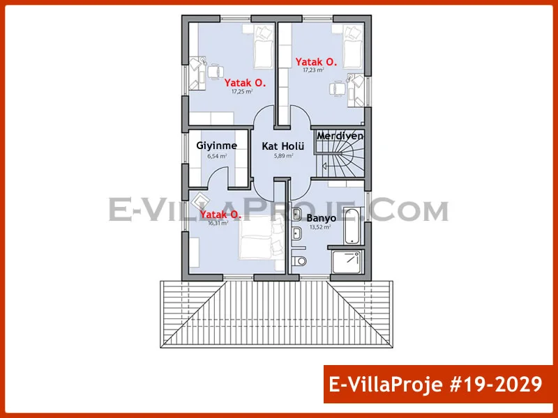 Ev Villa Proje #19 – 2029 Ev Villa Projesi Model Detayları