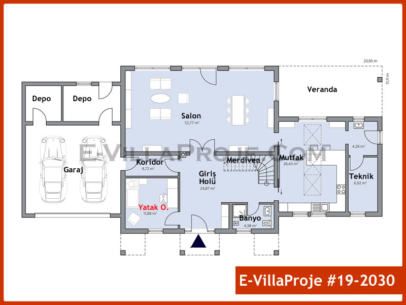 Ev Villa Proje #19 – 2030 Ev Villa Projesi Model Detayları