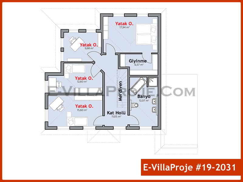 Ev Villa Proje #19 – 2031 Ev Villa Projesi Model Detayları