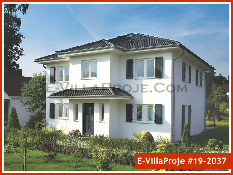 Ev Villa Proje #19 – 2037 Ev Villa Projesi Model Detayları