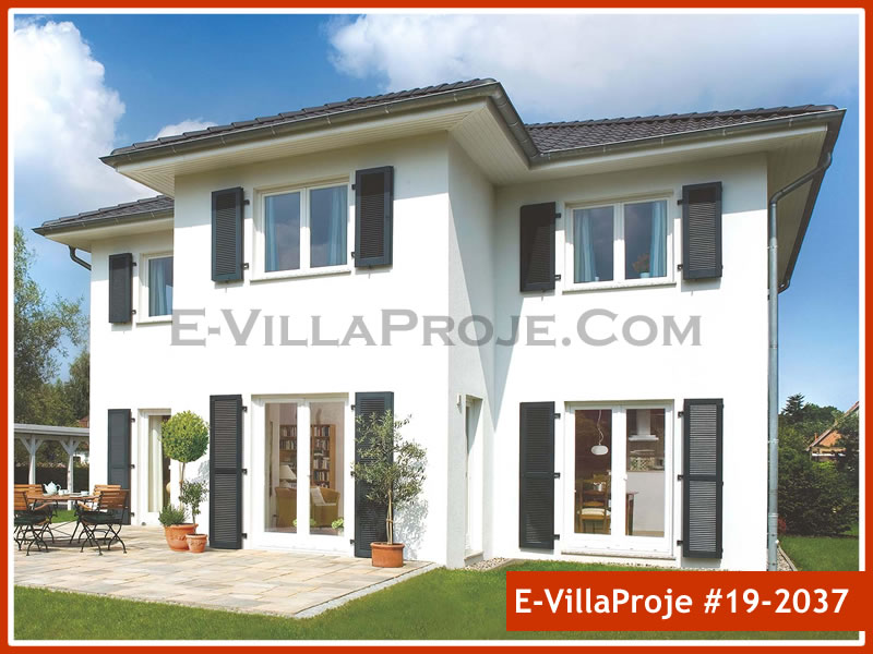 Ev Villa Proje #19 – 2037 Ev Villa Projesi Model Detayları