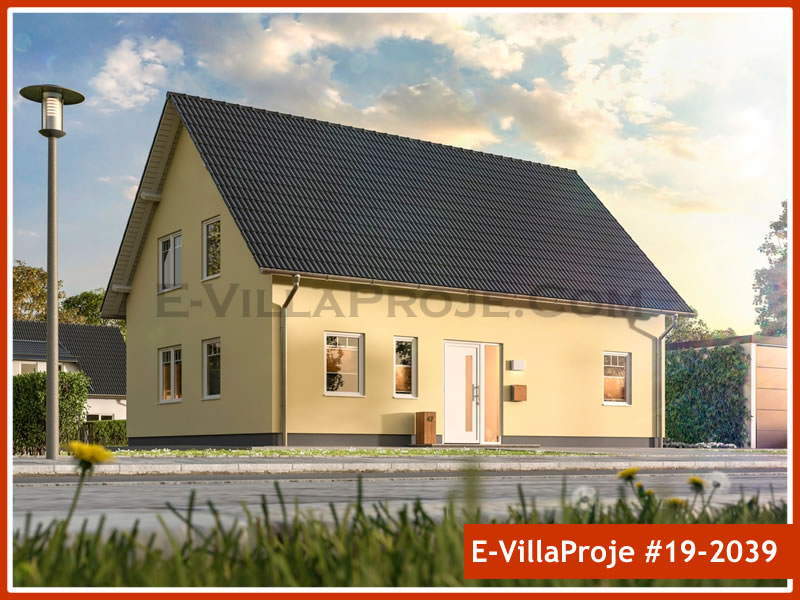 Ev Villa Proje #19 – 2039 Ev Villa Projesi Model Detayları