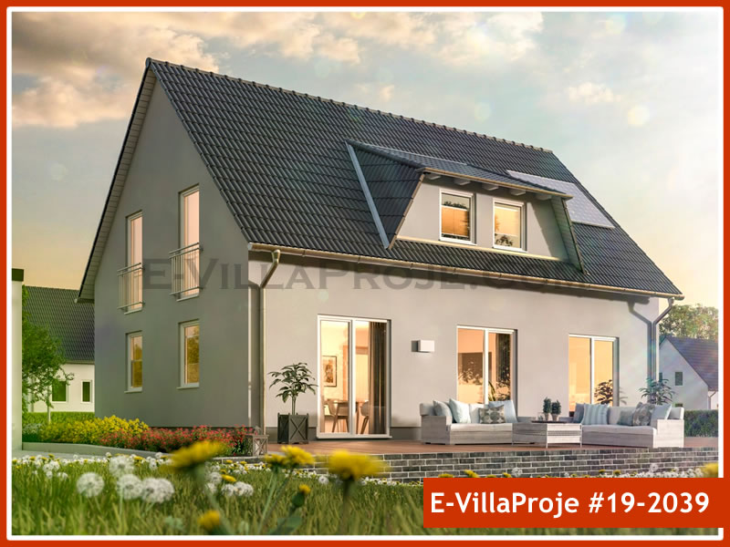 Ev Villa Proje #19 – 2039 Ev Villa Projesi Model Detayları