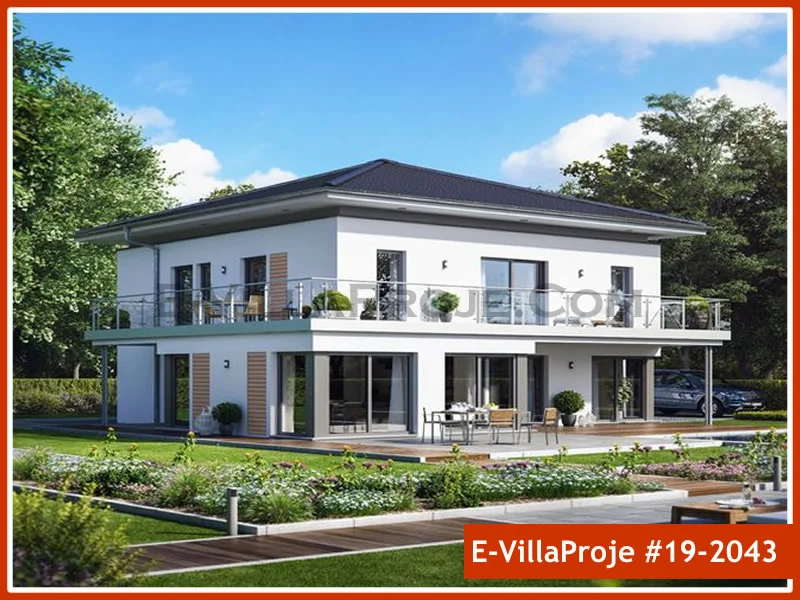 Ev Villa Proje #19 – 2043 Villa Proje Detayları