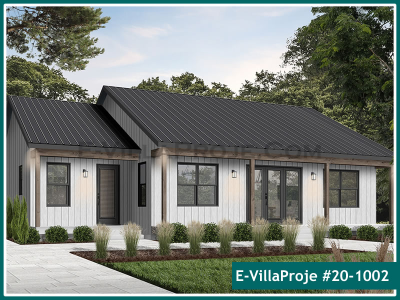 Ev Villa Proje #20 – 1002 Ev Villa Projesi Model Detayları