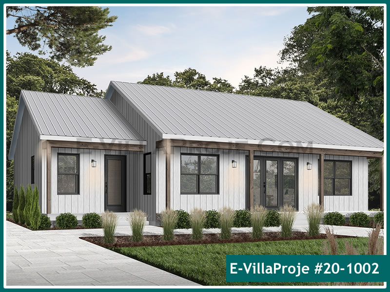 Ev Villa Proje #20 – 1002 Ev Villa Projesi Model Detayları