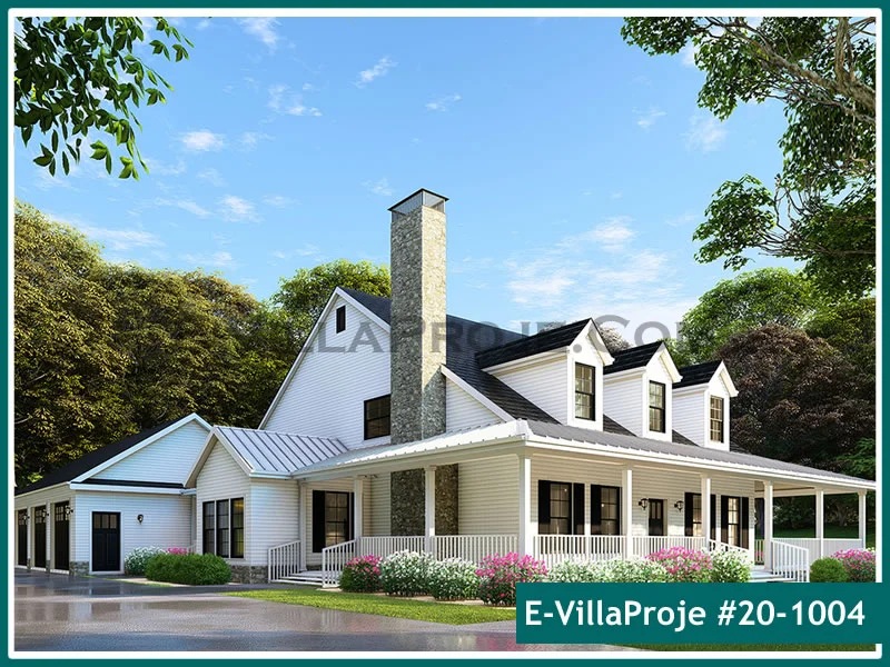 Ev Villa Proje #20 – 1004 Ev Villa Projesi Model Detayları