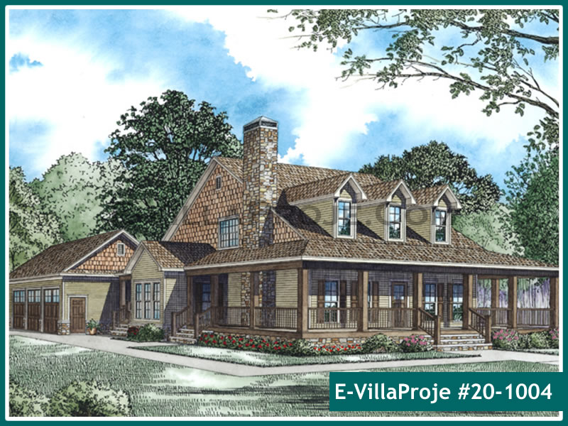 Ev Villa Proje #20 – 1004 Ev Villa Projesi Model Detayları