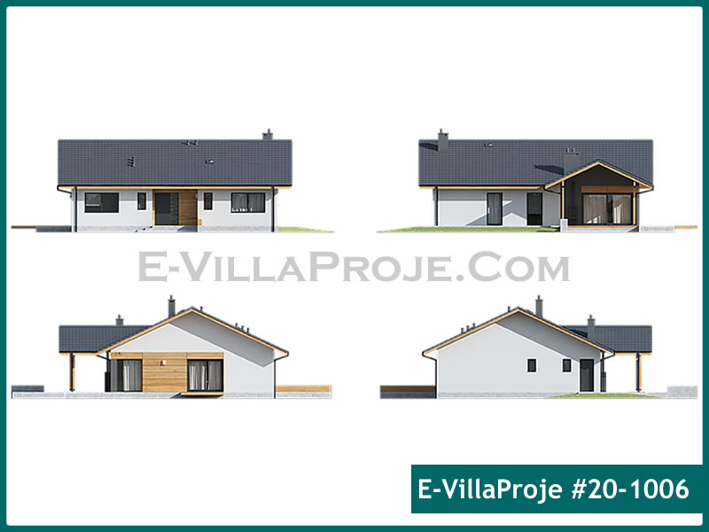 Ev Villa Proje #20 – 1006 Ev Villa Projesi Model Detayları