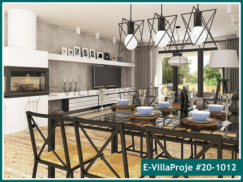 Ev Villa Proje #20 – 1012 Ev Villa Projesi Model Detayları