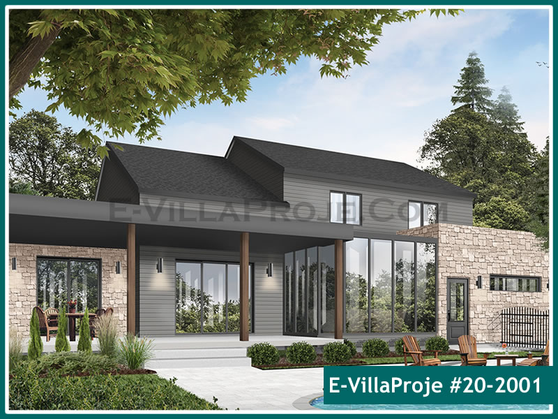 Ev Villa Proje #20 – 2001 Ev Villa Projesi Model Detayları