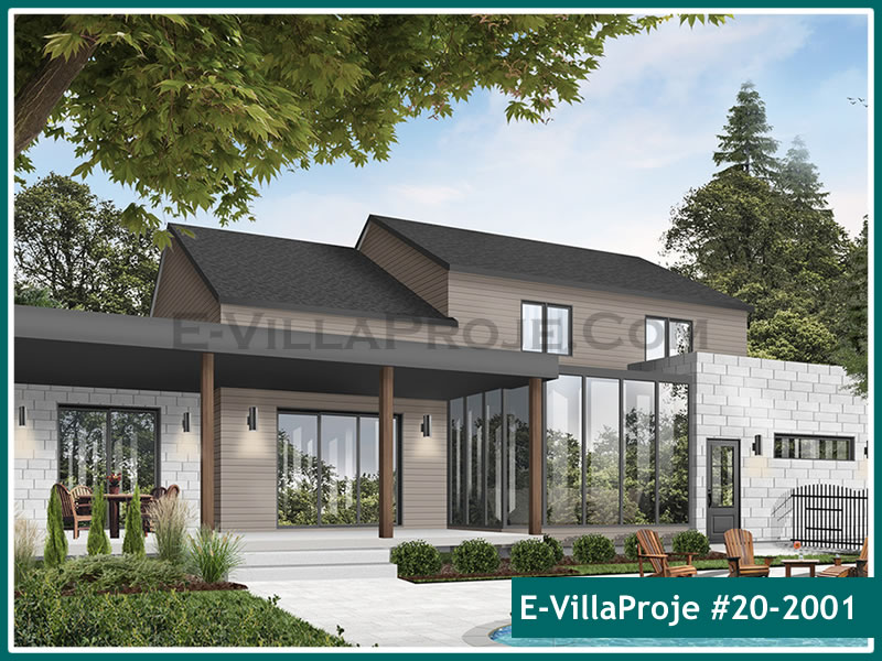 Ev Villa Proje #20 – 2001 Ev Villa Projesi Model Detayları