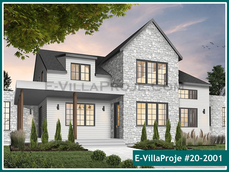 Ev Villa Proje #20 – 2001 Ev Villa Projesi Model Detayları