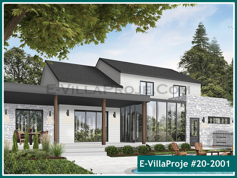 Ev Villa Proje #20 – 2001 Ev Villa Projesi Model Detayları