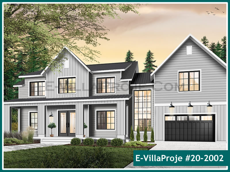 Ev Villa Proje #20 – 2002 Ev Villa Projesi Model Detayları