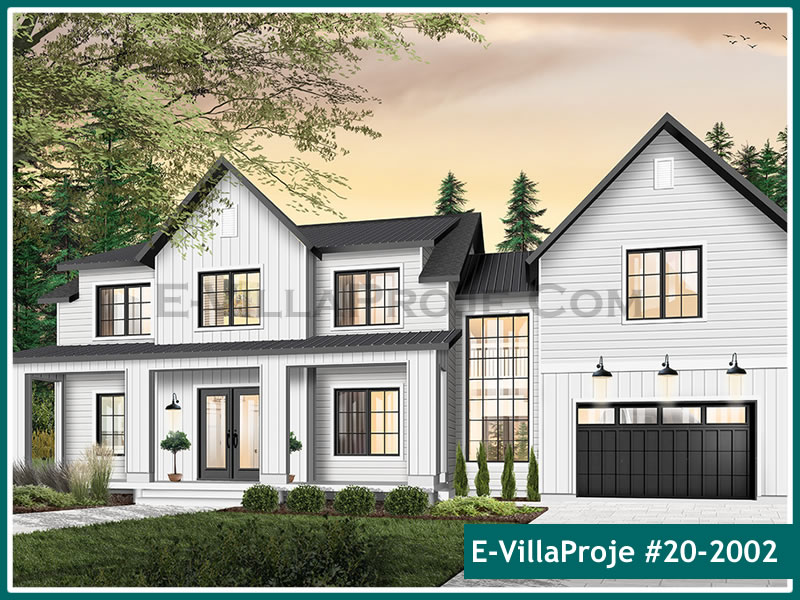 Ev Villa Proje #20 – 2002 Ev Villa Projesi Model Detayları