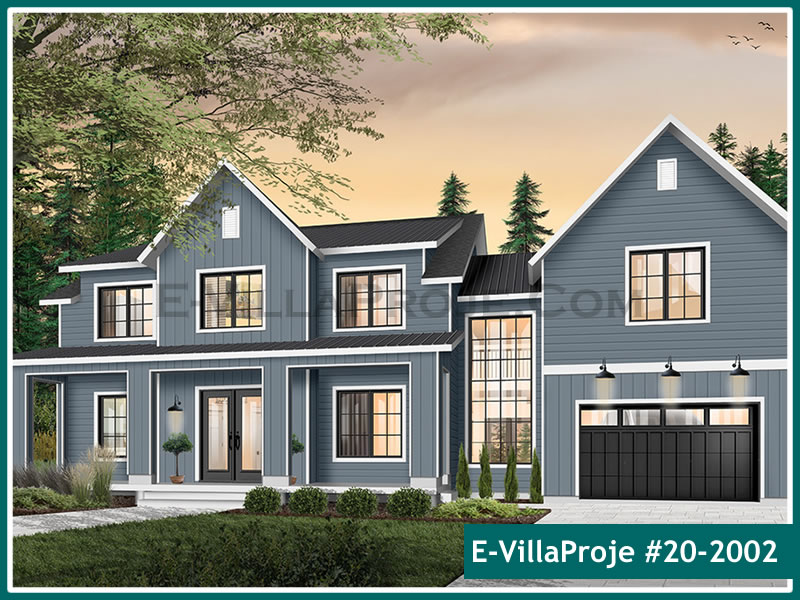 Ev Villa Proje #20 – 2002 Ev Villa Projesi Model Detayları