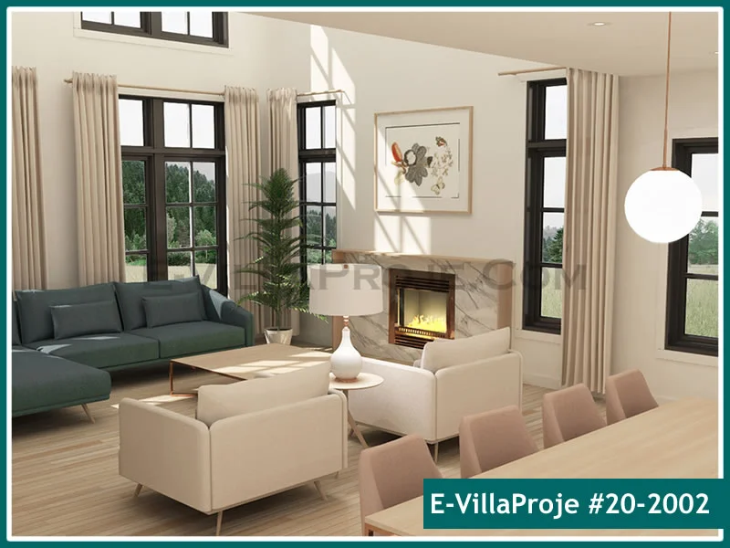 Ev Villa Proje #20 – 2002 Ev Villa Projesi Model Detayları