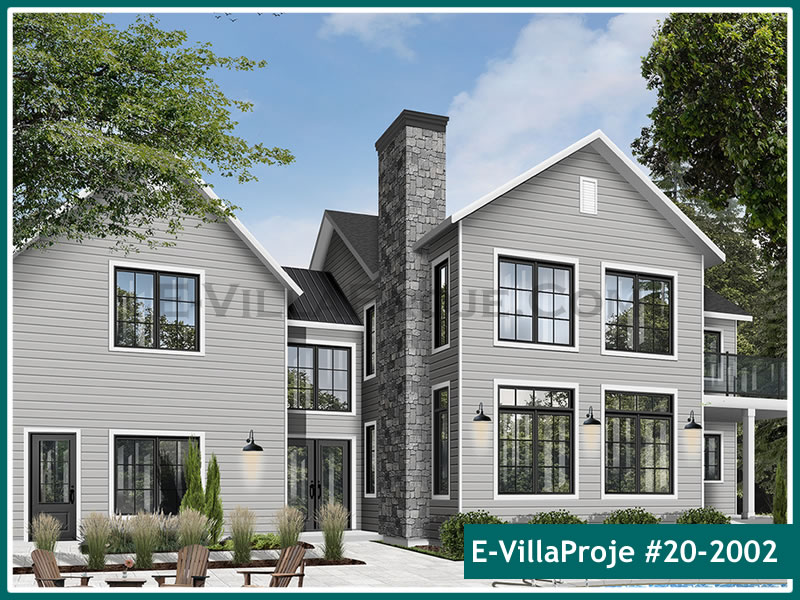 Ev Villa Proje #20 – 2002 Ev Villa Projesi Model Detayları