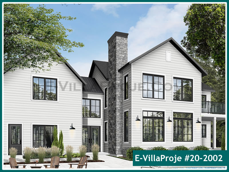 Ev Villa Proje #20 – 2002 Ev Villa Projesi Model Detayları