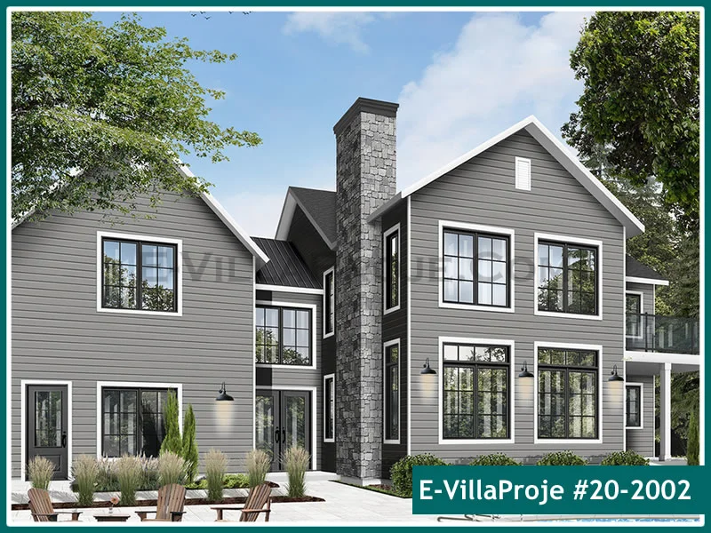 Ev Villa Proje #20 – 2002 Ev Villa Projesi Model Detayları