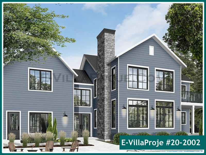 Ev Villa Proje #20 – 2002 Ev Villa Projesi Model Detayları