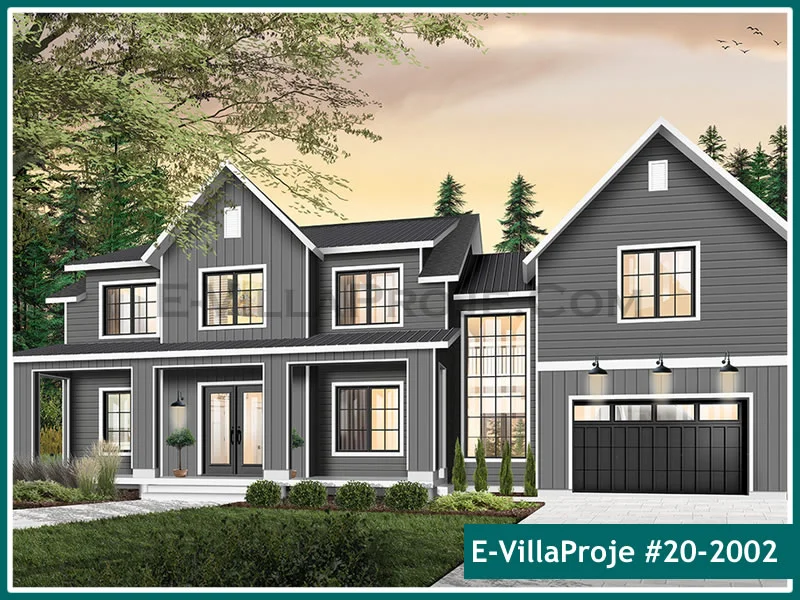 Ev Villa Proje #20 – 2002 Ev Villa Projesi Model Detayları