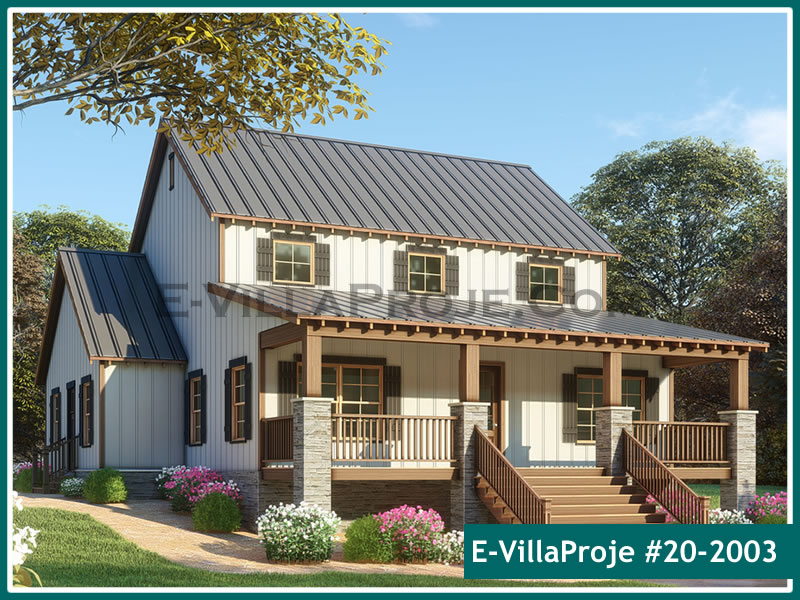 Ev Villa Proje #20 – 2003 Ev Villa Projesi Model Detayları