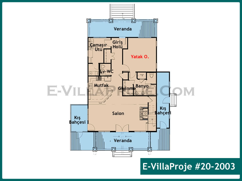 Ev Villa Proje #20 – 2003 Ev Villa Projesi Model Detayları