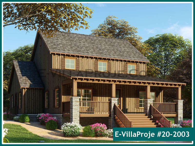 Ev Villa Proje #20 – 2003 Ev Villa Projesi Model Detayları