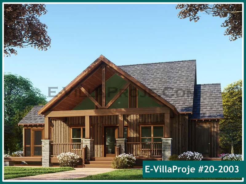 Ev Villa Proje #20 – 2003 Ev Villa Projesi Model Detayları