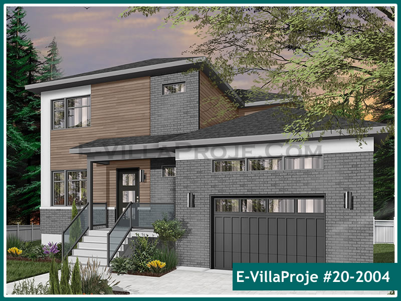 Ev Villa Proje #20 – 2004 Ev Villa Projesi Model Detayları