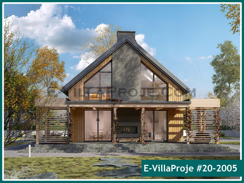 Ev Villa Proje #20 – 2005 Ev Villa Projesi Model Detayları