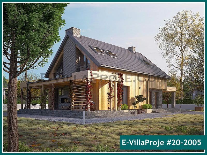 Ev Villa Proje #20 – 2005 Ev Villa Projesi Model Detayları