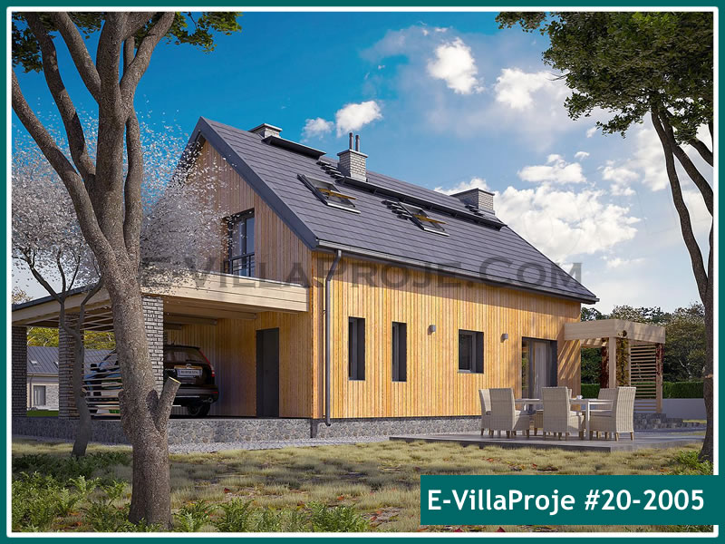 Ev Villa Proje #20 – 2005 Ev Villa Projesi Model Detayları