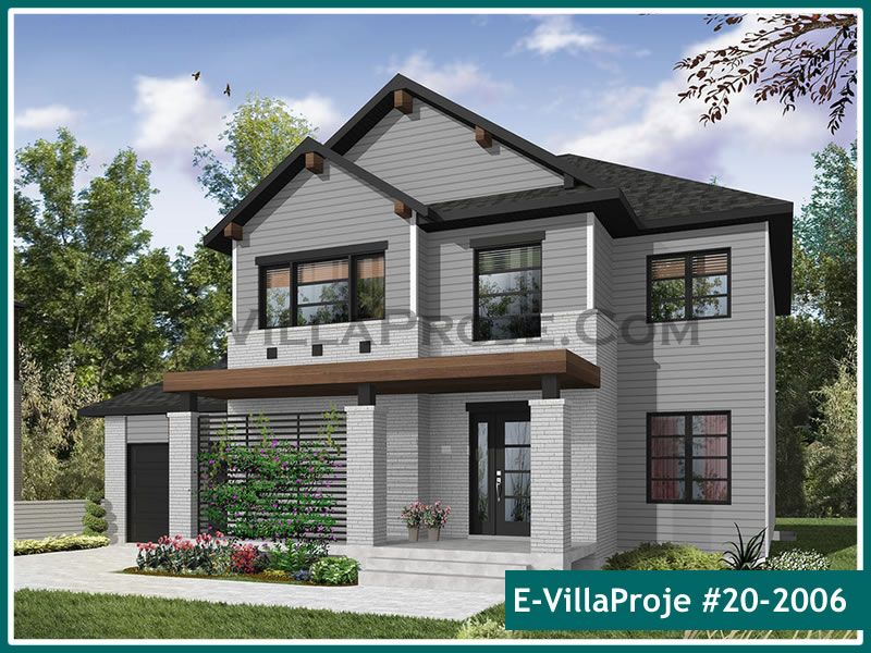 Ev Villa Proje #20 – 2006 Ev Villa Projesi Model Detayları