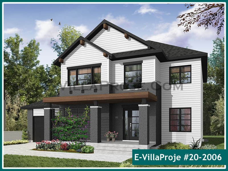 Ev Villa Proje #20 – 2006 Ev Villa Projesi Model Detayları