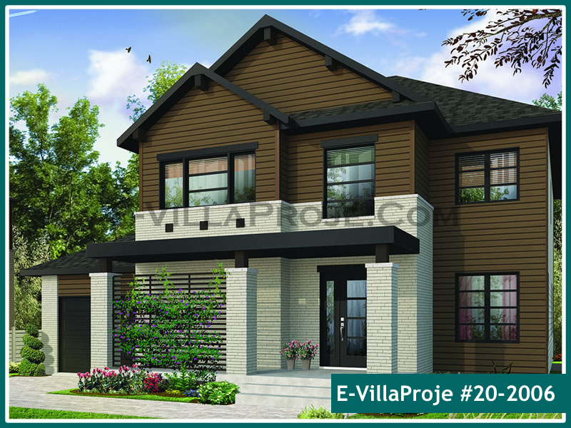 Ev Villa Proje #20 – 2006 Ev Villa Projesi Model Detayları