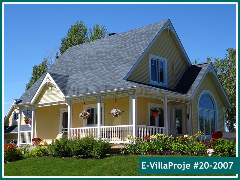 Ev Villa Proje #20 – 2007 Ev Villa Projesi Model Detayları