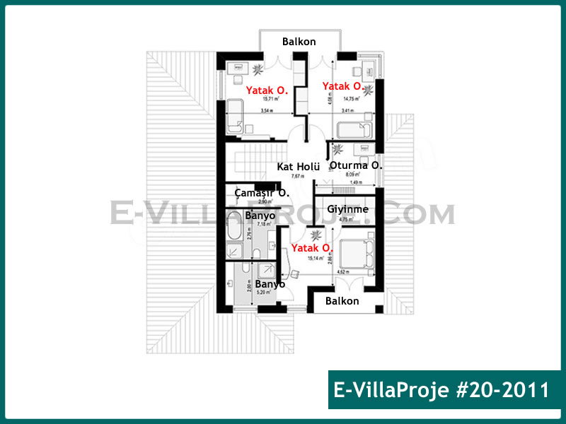 Ev Villa Proje #20 – 2011 Ev Villa Projesi Model Detayları