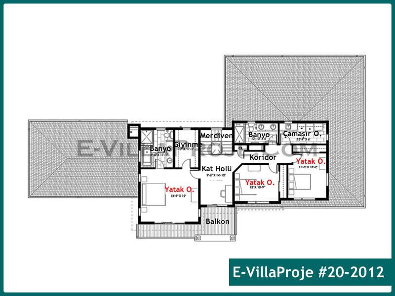 Ev Villa Proje #20 – 2012 Ev Villa Projesi Model Detayları