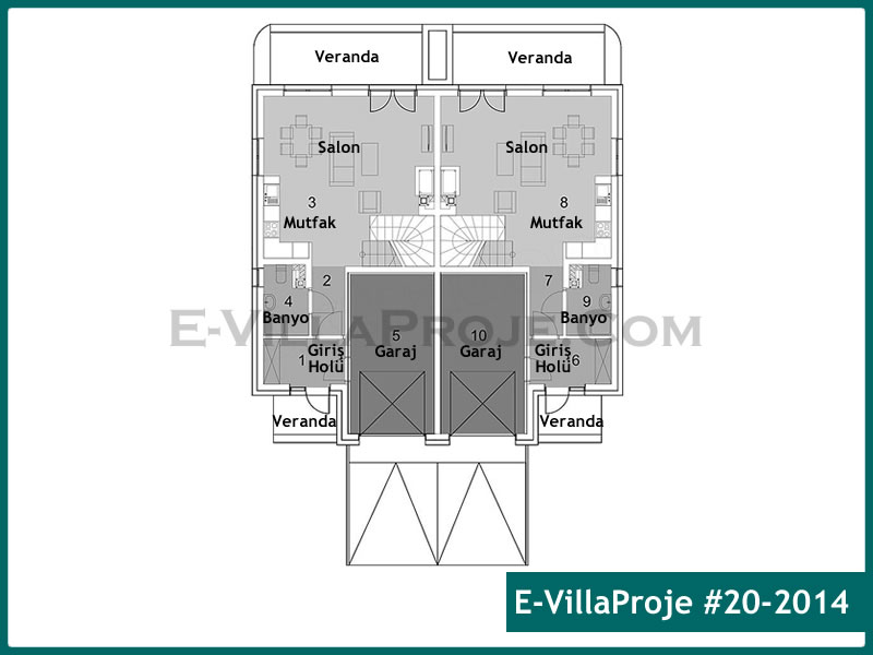 Ev Villa Proje #20 – 2014 Ev Villa Projesi Model Detayları