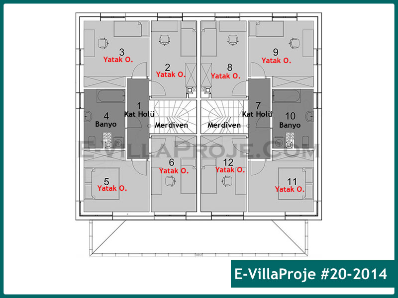 Ev Villa Proje #20 – 2014 Ev Villa Projesi Model Detayları