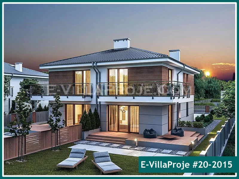 Ev Villa Proje #20 – 2015 Ev Villa Projesi Model Detayları