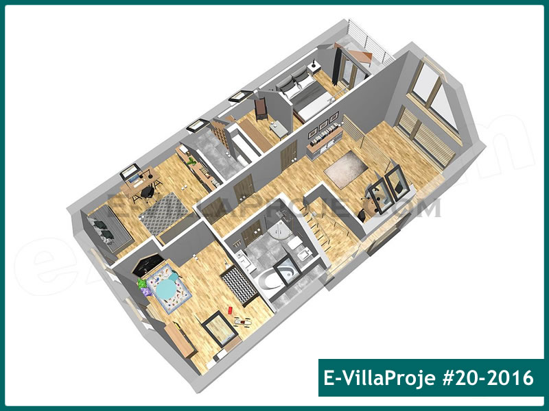 Ev Villa Proje #20 – 2016 Ev Villa Projesi Model Detayları