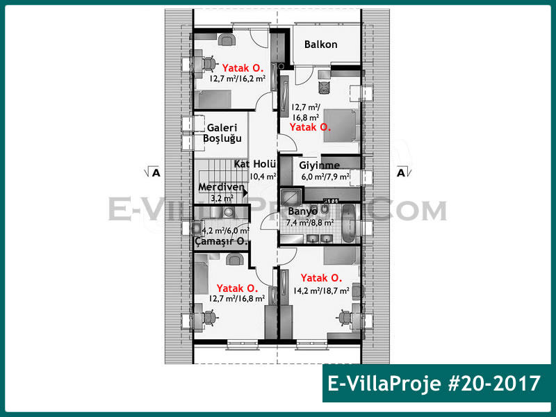 Ev Villa Proje #20 – 2017 Ev Villa Projesi Model Detayları