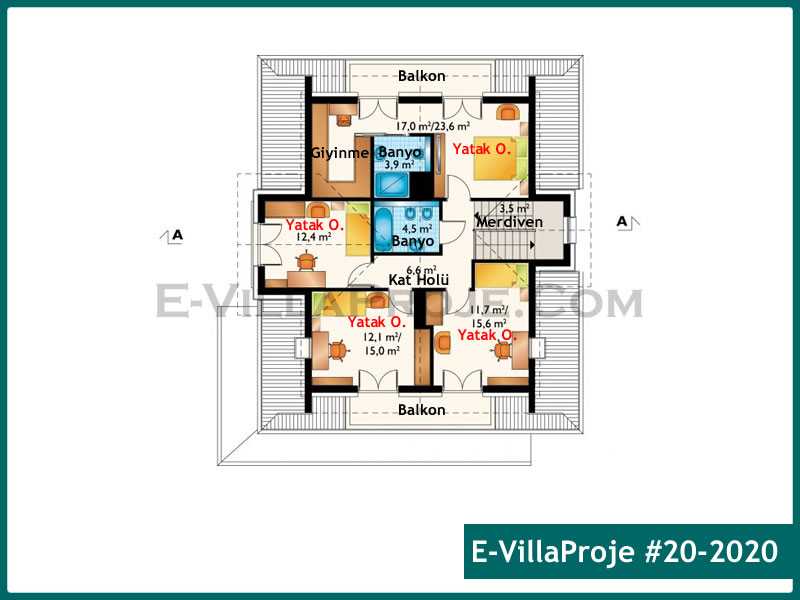 Ev Villa Proje #20 – 2020 Ev Villa Projesi Model Detayları