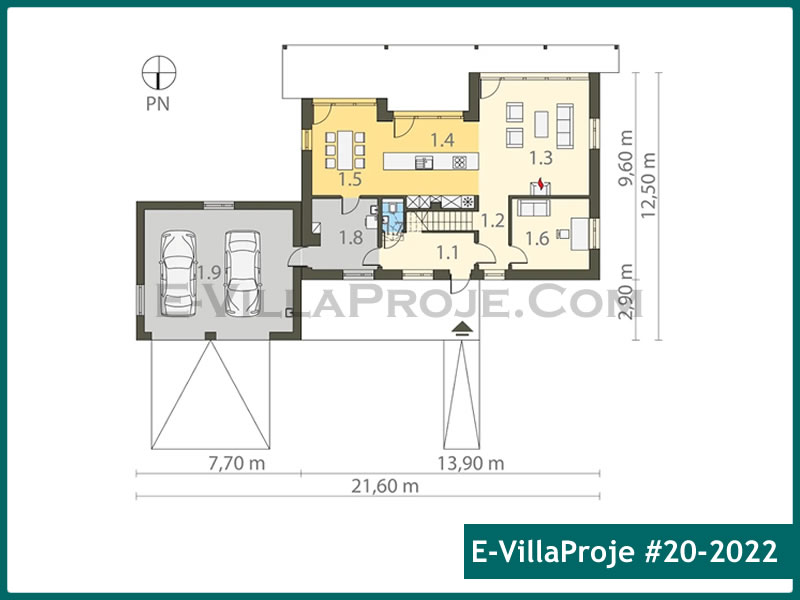 Ev Villa Proje #20 – 2022 Ev Villa Projesi Model Detayları