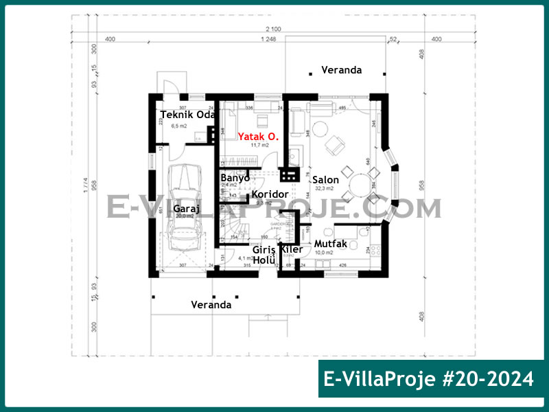 Ev Villa Proje #20 – 2024 Ev Villa Projesi Model Detayları