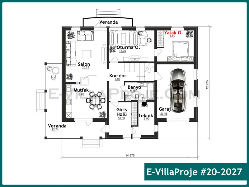 Ev Villa Proje #20 – 2027 Ev Villa Projesi Model Detayları